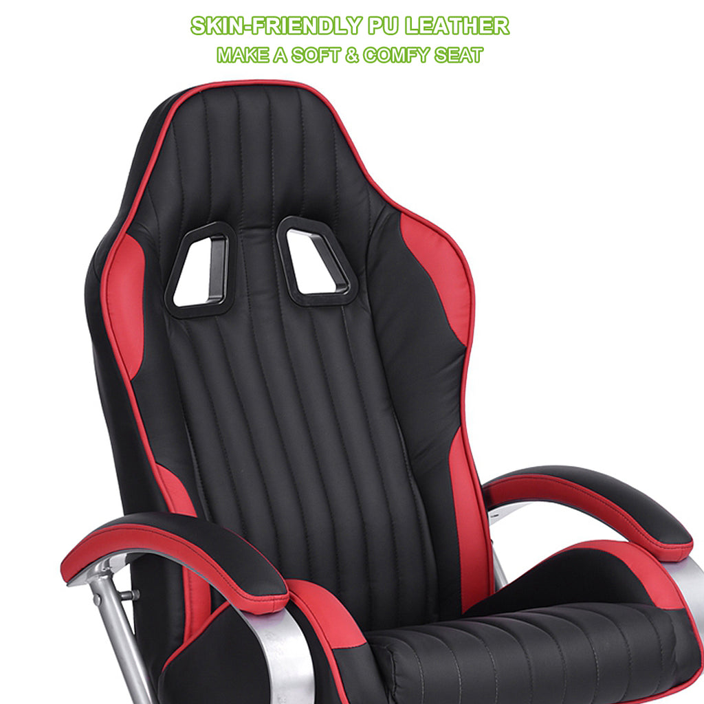 Faux Leather Recliner, Black M27427