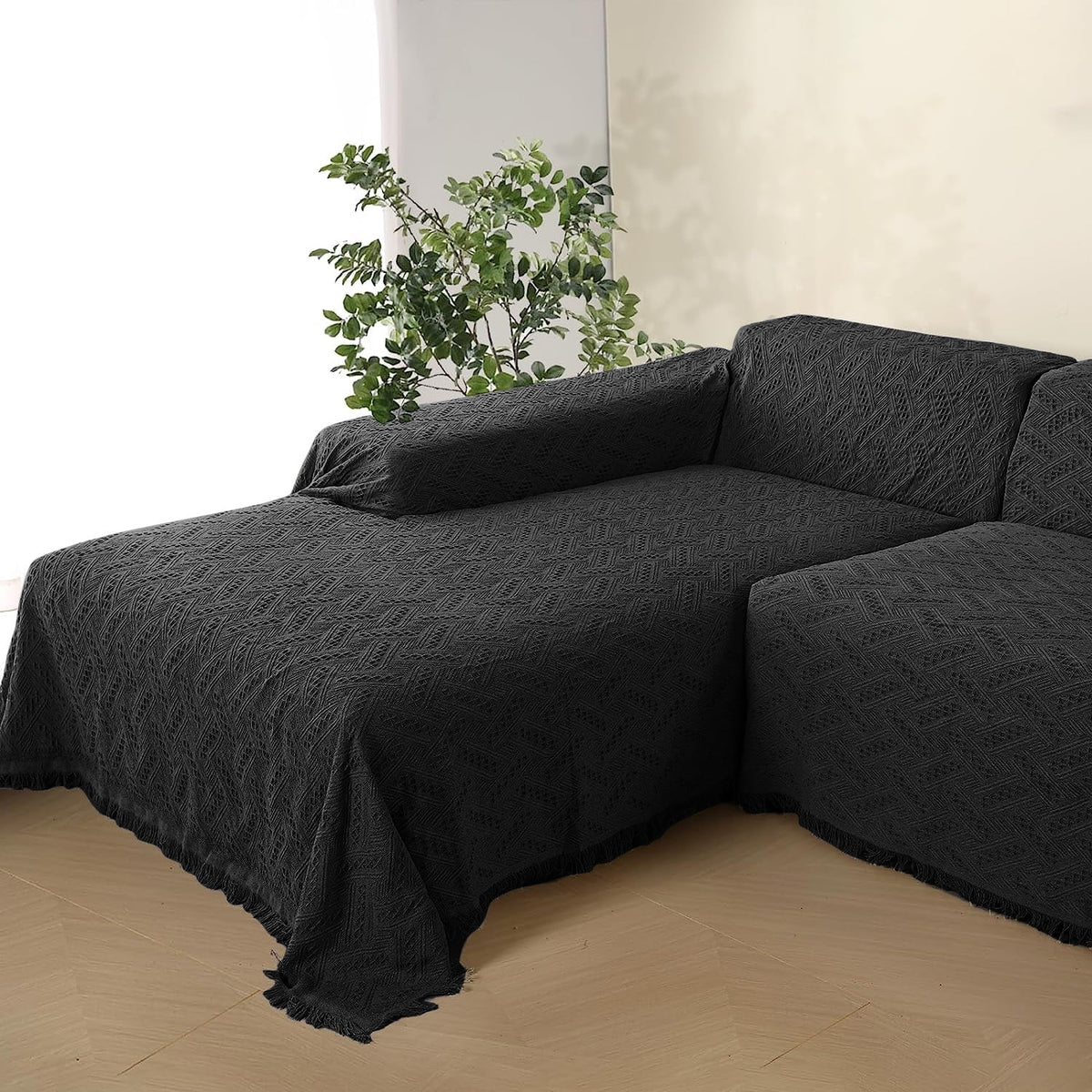L Shape Sofa Cover Washable Thick B511023