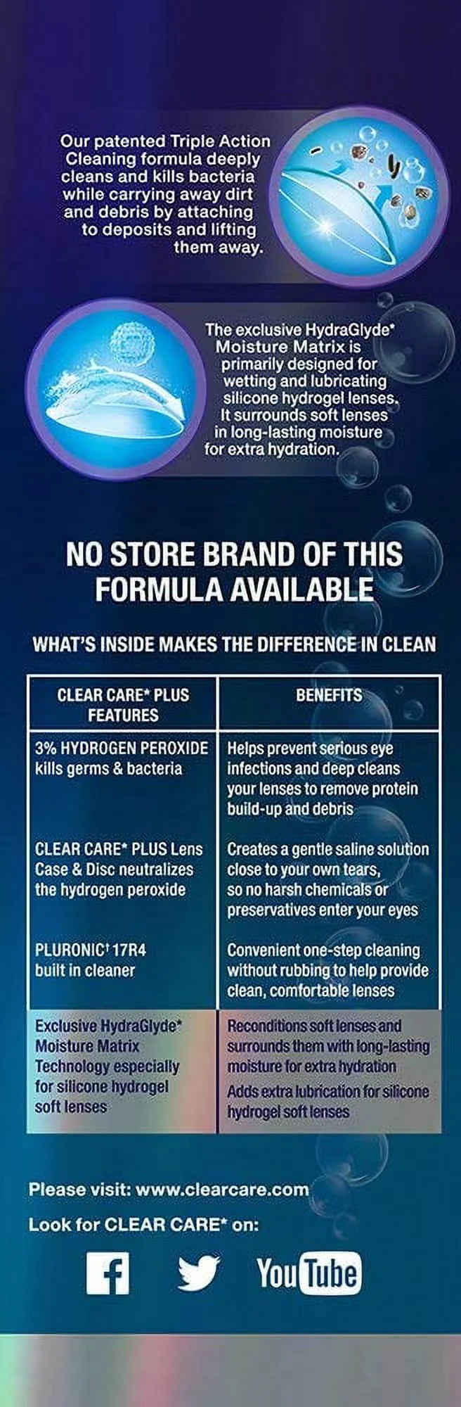 12 oz Contact Lens Cleaning and Disinfecting Solution J97144