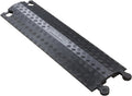 Heavy Duty Single Channel Cable Protector, 30in Length, Black C12149