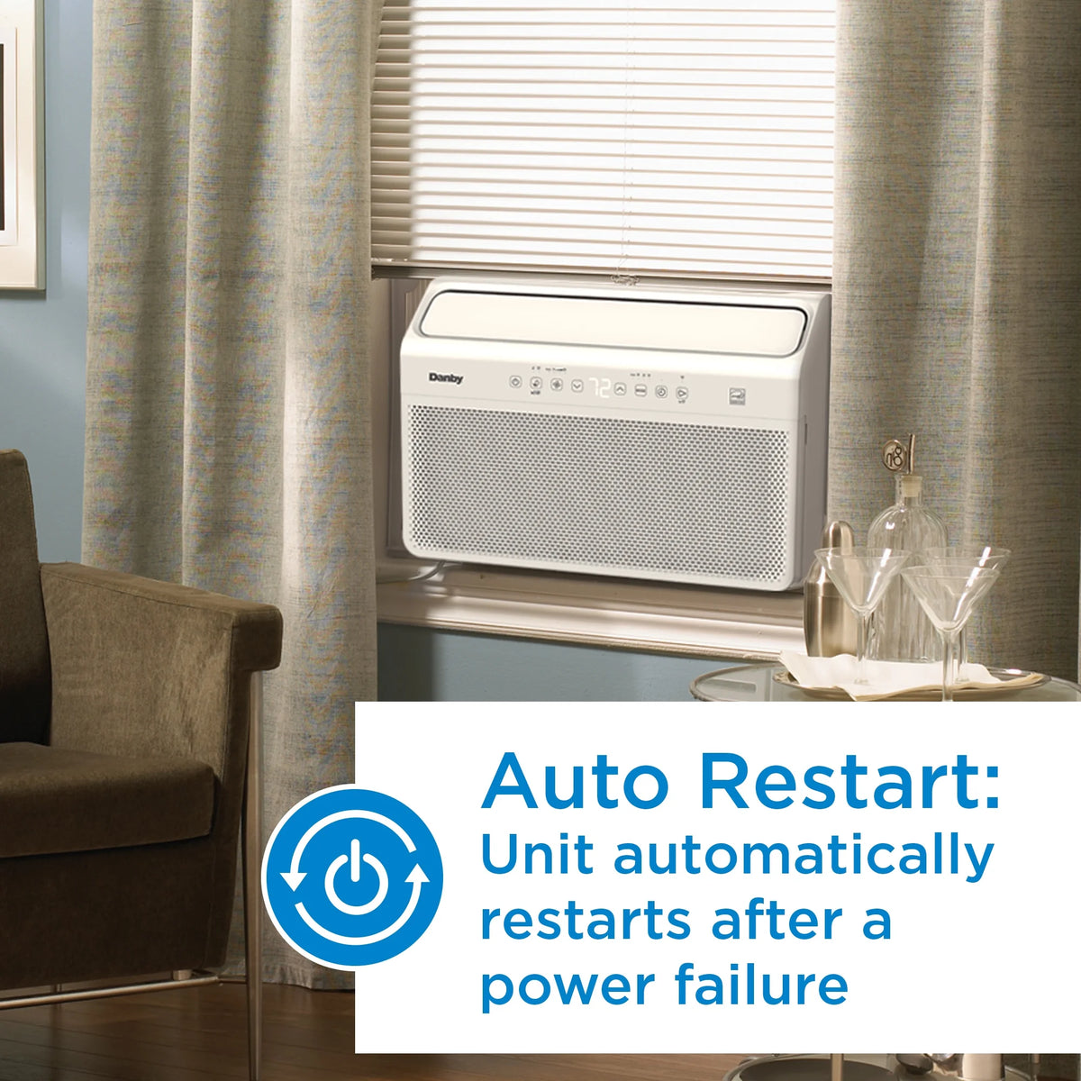 10,000 BTU White Window Air Conditioner S430