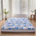 6 Extra Thick Foldable Japanese Floor Mattress, Black, Twin D3601