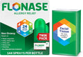 Allergy Relief Nasal Spray, 24-Hour Non-Drowsy, 144 Sprays (Pack of 2) W1526