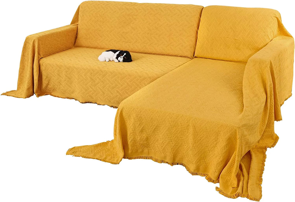 L Shape Sofa Cover Washable Thick B511023