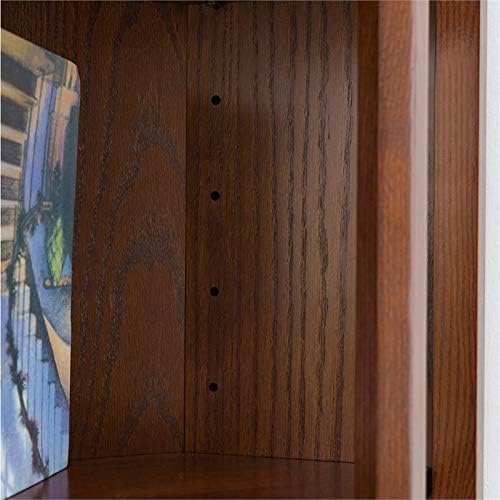 Mission Oak 3 Shelf Corner Bookcase R62081