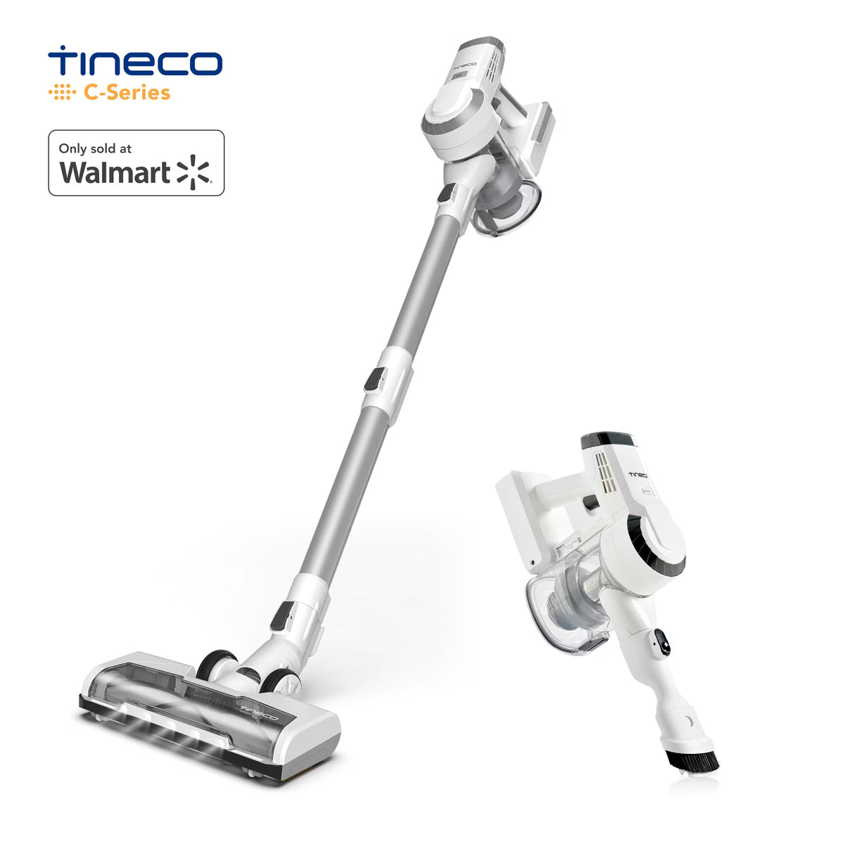 Cordless Stick Vacuum Cleaner Gray D406