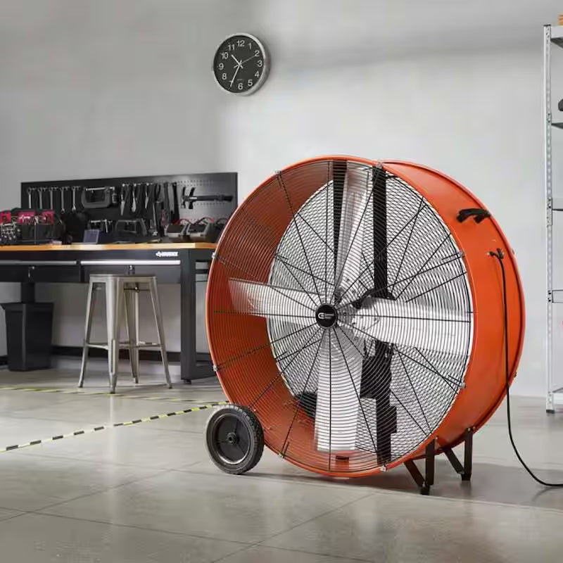 Heavy Duty 2-Speed Belt Drive Drum Fan I3964