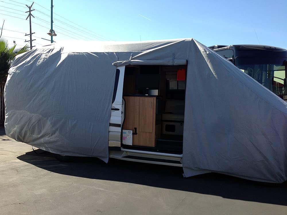 Waterproof Class B RV High Top Conversion Van Cover Fit up to 25ft (310 inch) G1113