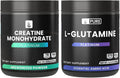 L-Glutamine & Creatine Monohydrate Powder Bundle F876