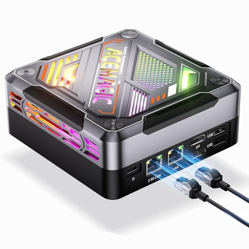 Mini PC N95 8GB LPDDR5 256GB M.2 SSD Dual Gigabit Ethernet D94034