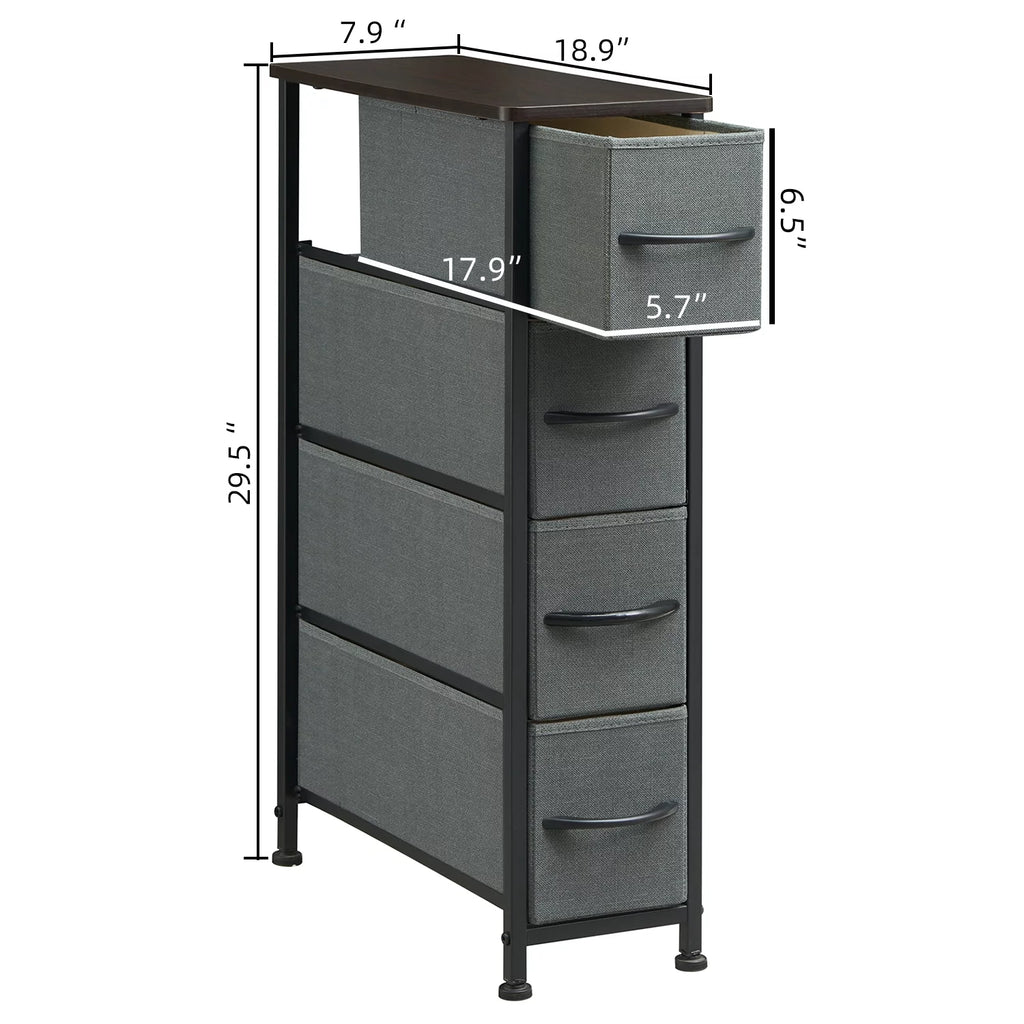 Narrow 4 Drawer Dresser W315797