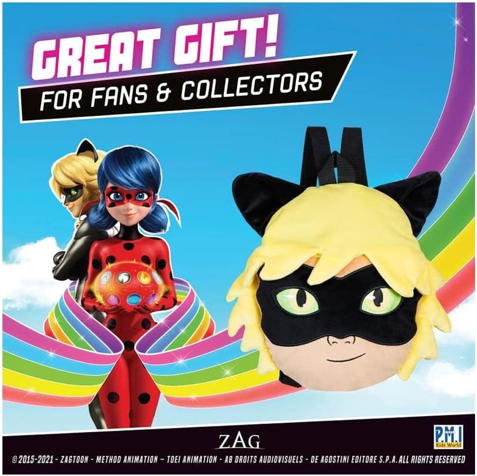 12-Inch Miraculous Ladybug Plush Backpack K73908