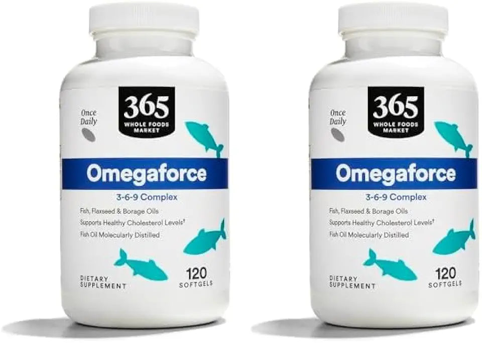Omega 3 6 9 Complex 120 Softgels Pack of 2 L447029