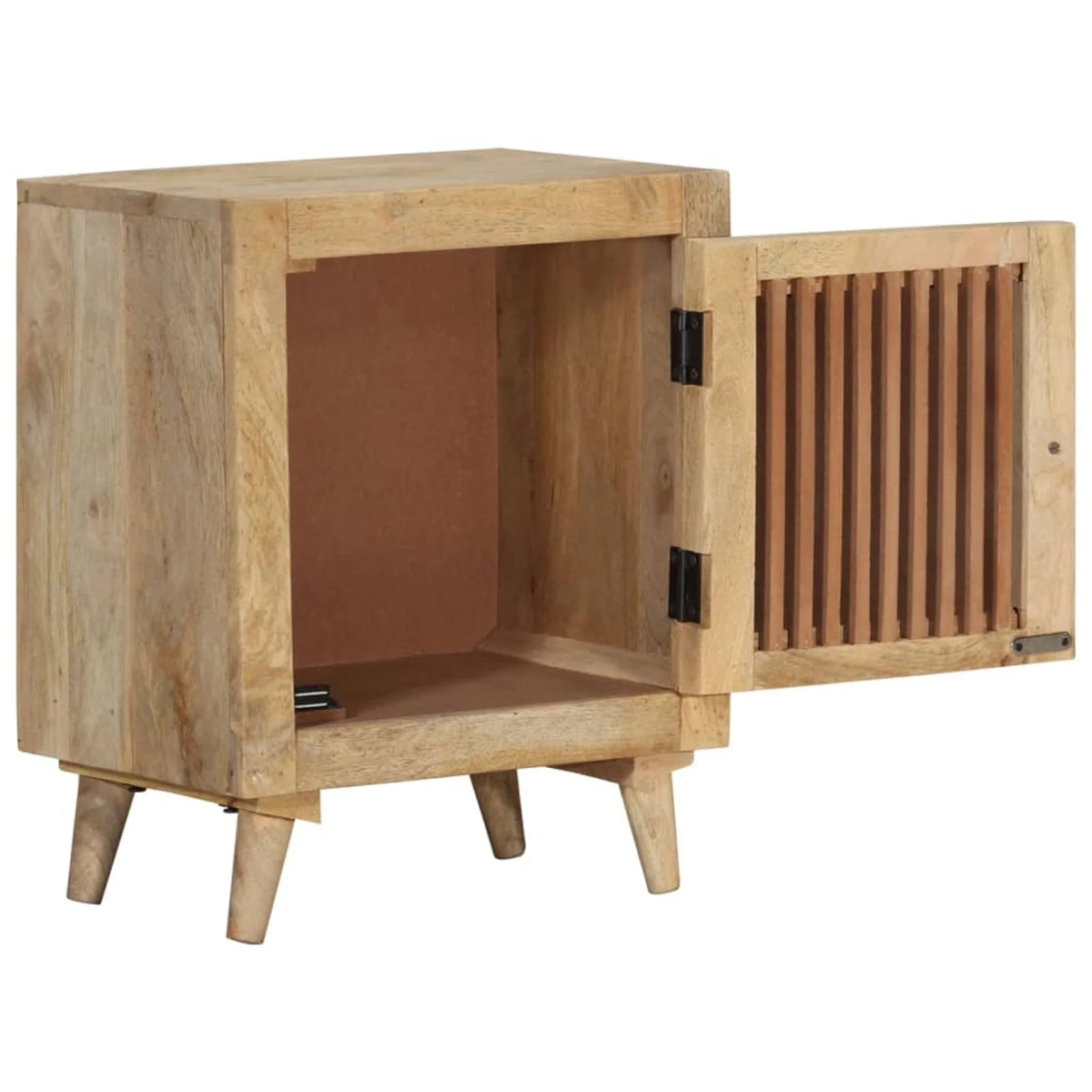 Solid Mango Wood Bedside Cabinet V728
