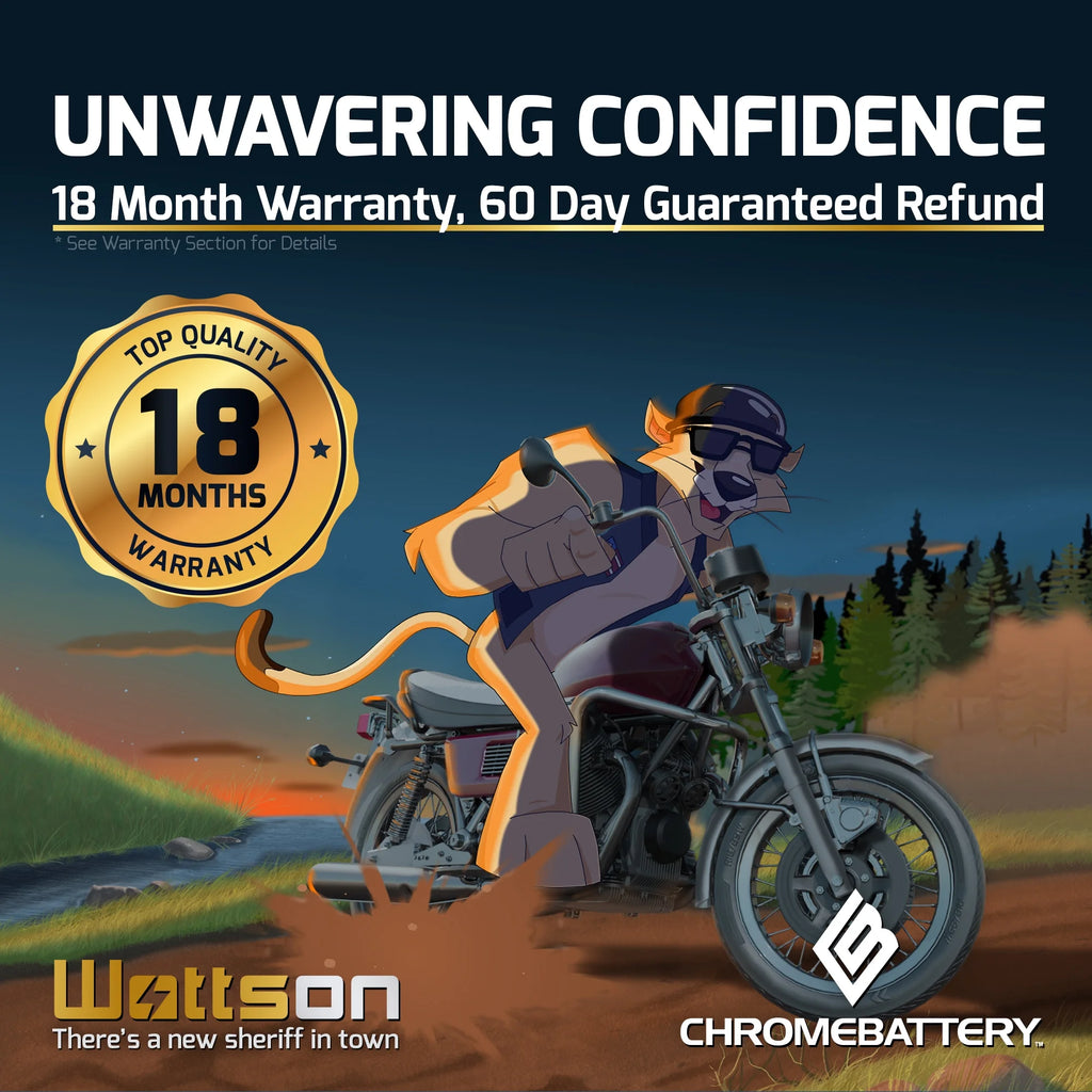 12 Volts 8.6 Ah 190 Cca Motorcycle Battery Q8737