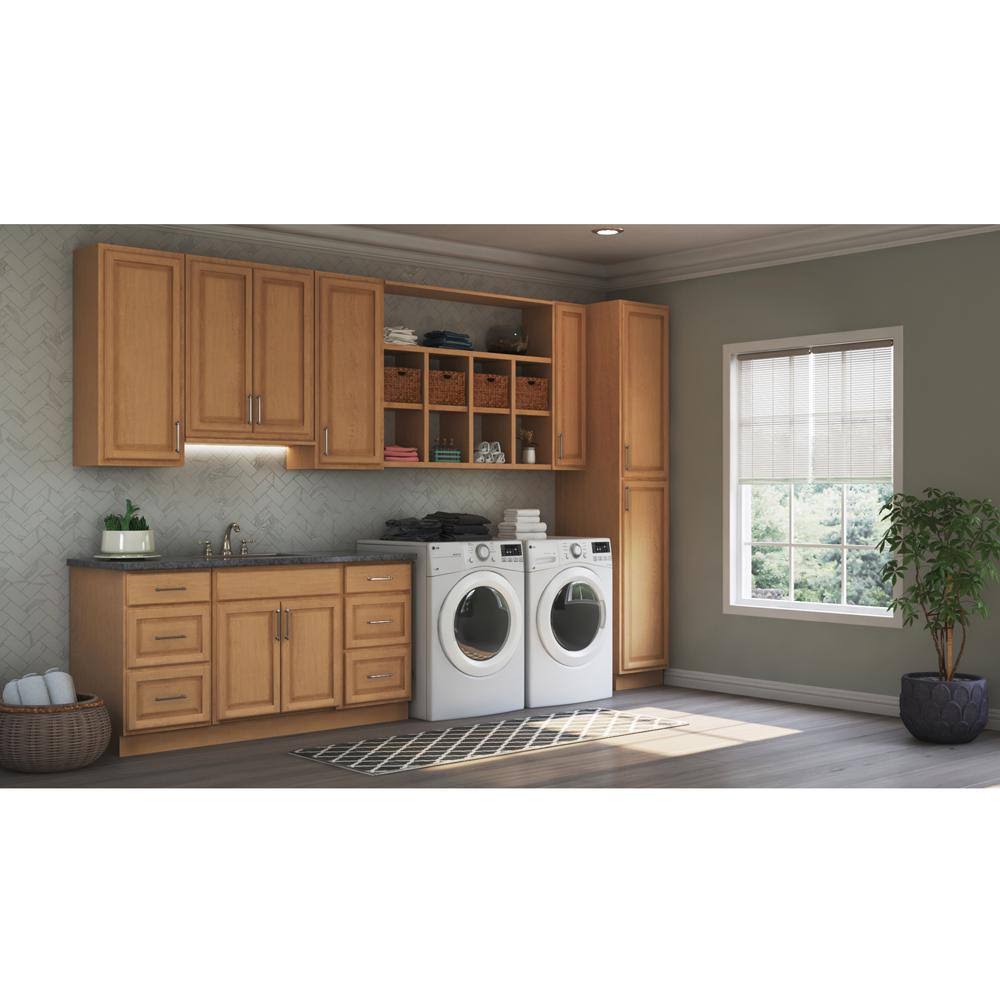 Medium Oak Lazy Susan Corner Base Kitchen Cabinet V780599