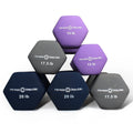 Neoprene Dumbbell Pairs 15lb 17.5lb 20lbs K797039