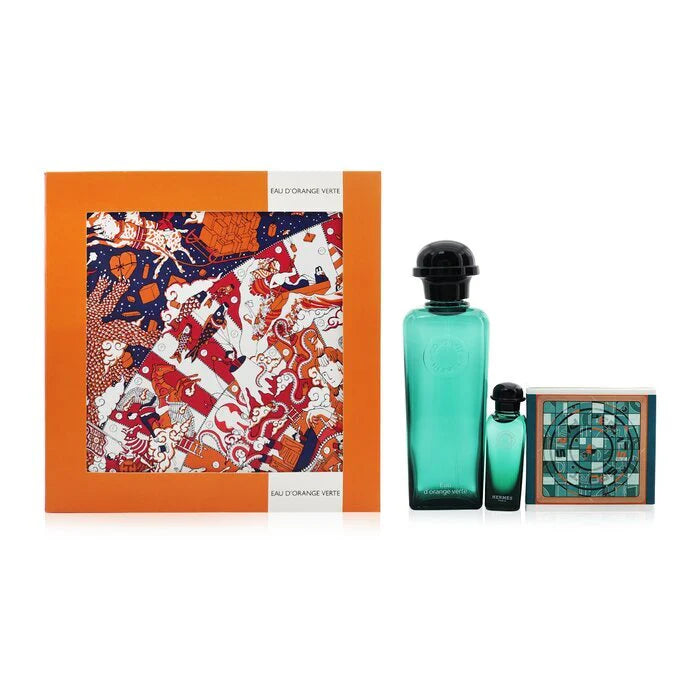 Eau De Cologne Spray + Eau De Cologne 7.5ml/0.25oz + Perfumed Soap 50g/1.7oz 3pcs 100ml/3.3oz N947