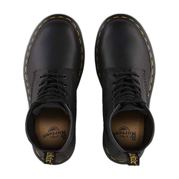 Black Greasy 1460 Boots D954