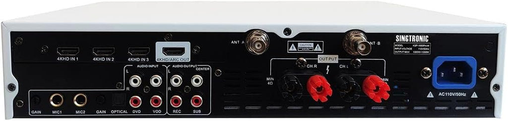 Professional 2000W Digital Karaoke Sound Processor P1549
