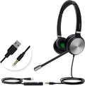 Headset with Microphone Noise Cancelling Stereo 3.5mm Jack G469