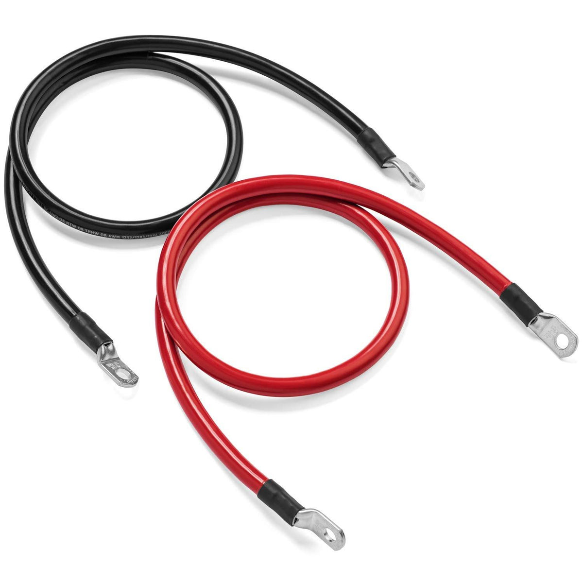 6 Foot 2/0 AWG Battery Cable Set T785