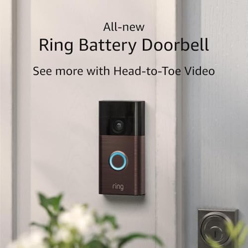 Satin Nickel Battery Doorbell A83375