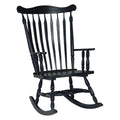 Antique Black Rocking Chair C1763