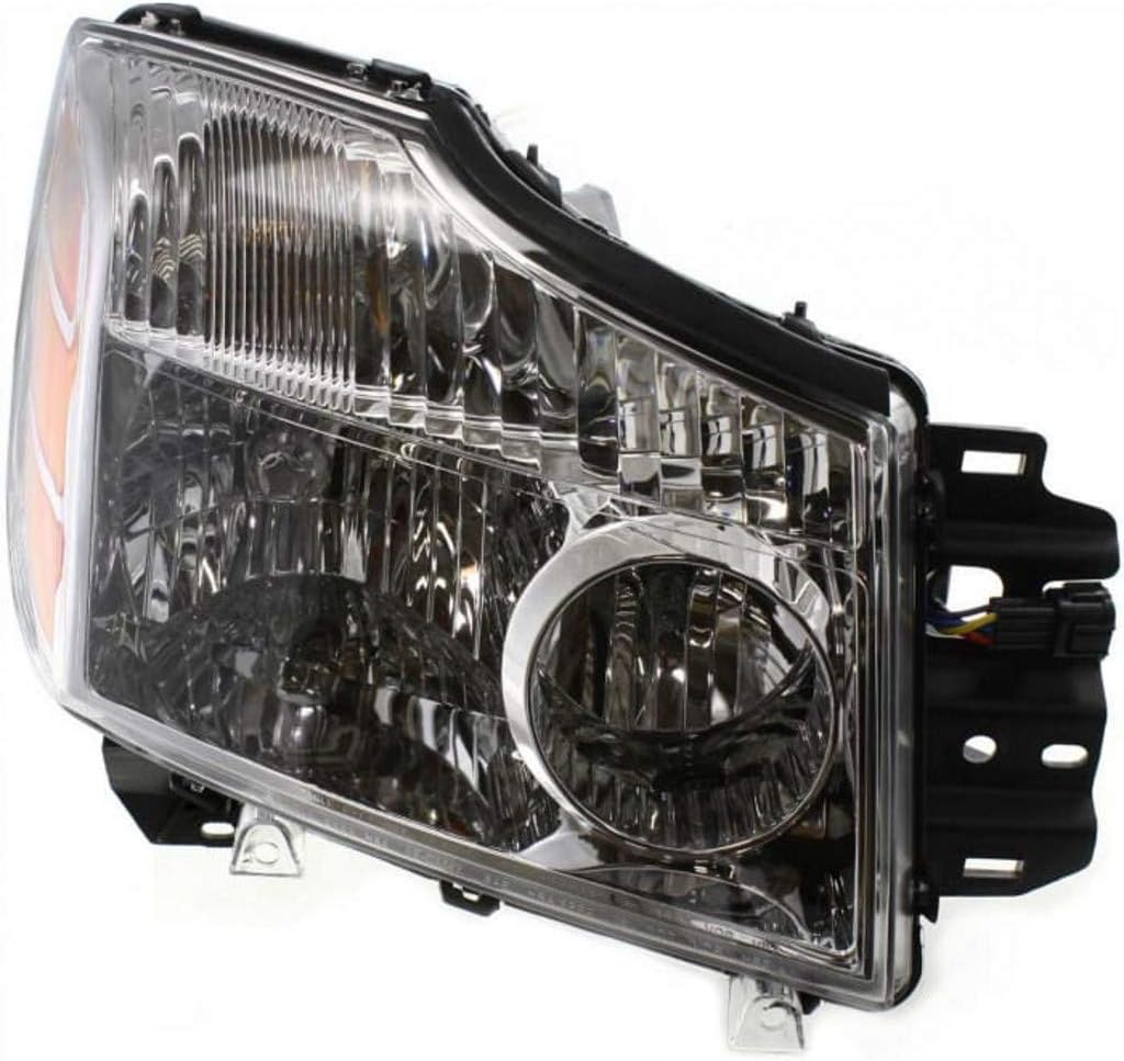 Headlight Assembly for Nissan Titan Armada 2004-2007 Passenger Side G359