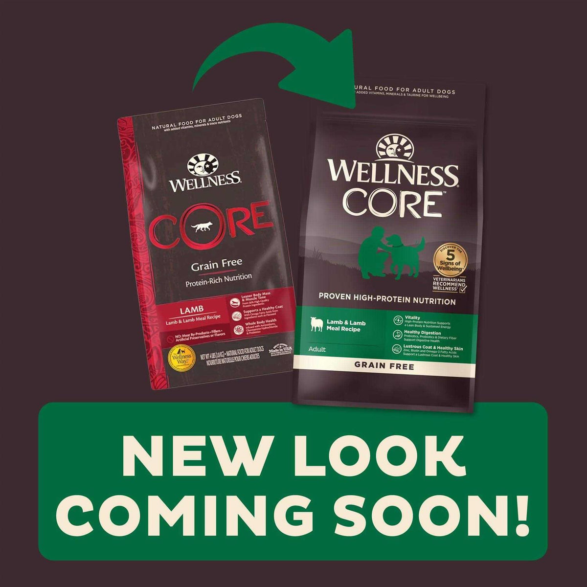 Grain Free Lamb Dry Dog Food R492