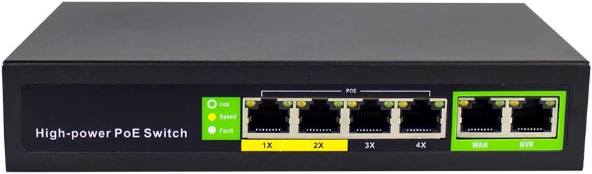 8 Port PoE Switch 10/100Mbps 125W Unmanaged O19045