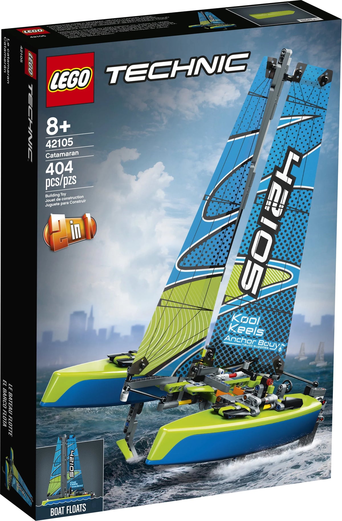 Catamaran Building Kit 404 pieces L517284