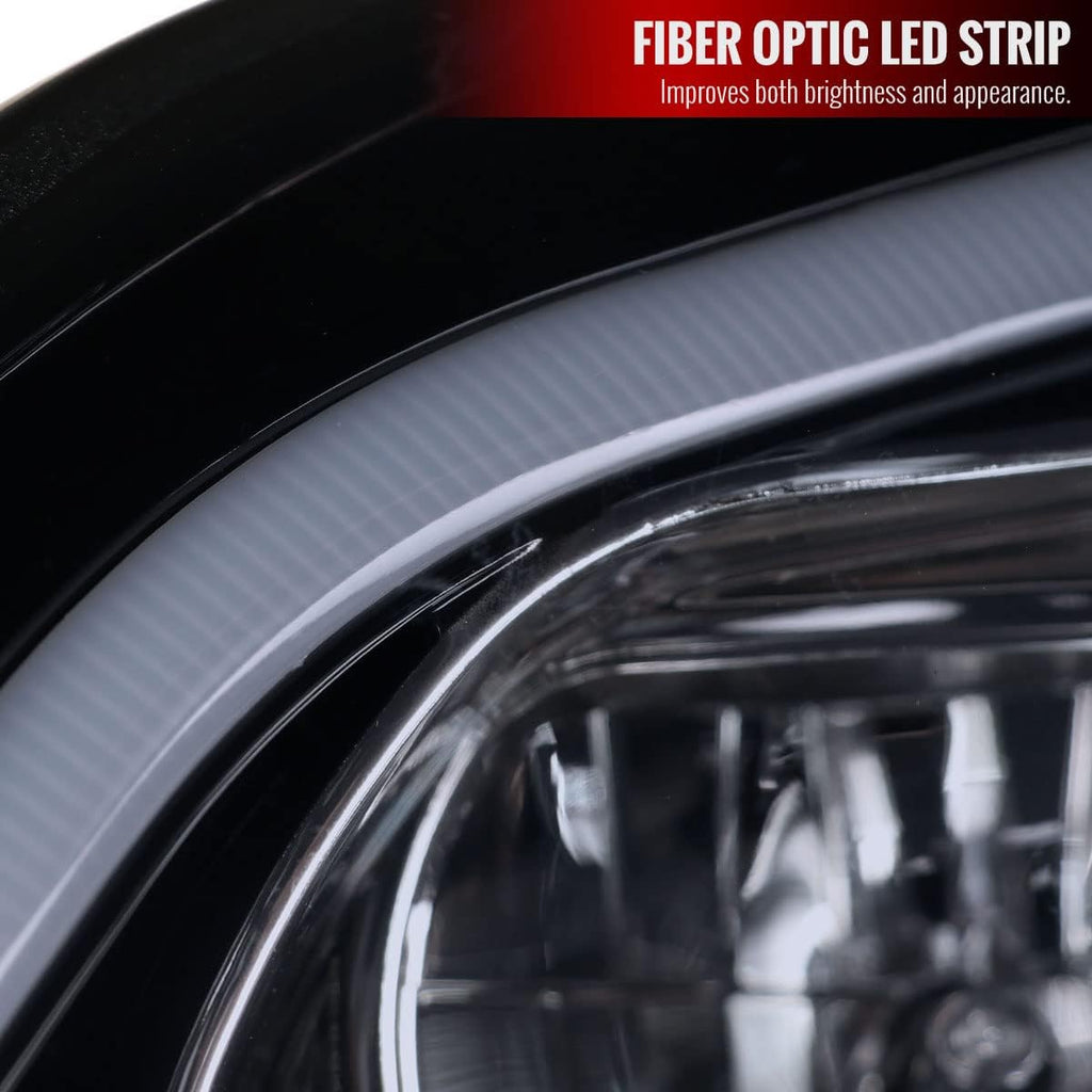 Smoke LED Projector Headlights Q3948
