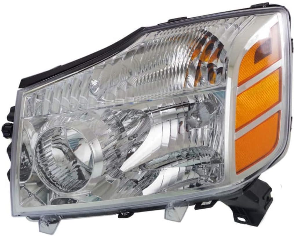 Headlight Assembly for Nissan Titan Armada 2004-2007 Passenger Side G359
