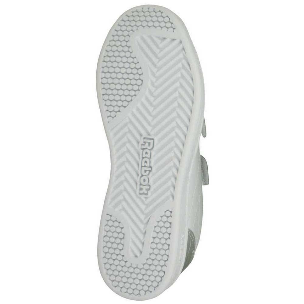 White Silver Velcro Casual Trainers H82503