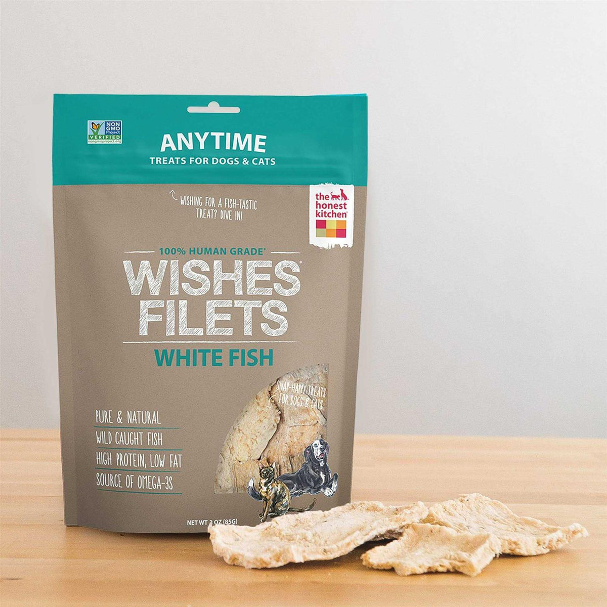 White Fish Dog & Cat Treats K7251