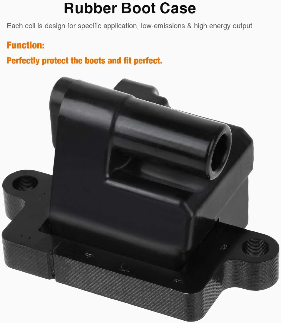 Pack of 8 Ignition Coils for Cadillac Escalade Chevy Avalanche Silverado Suburban Tahoe GMC Topkick Savanna Sierra Yukon 1999-2009 4.8L 5.3L 6.0L 8.1L A277