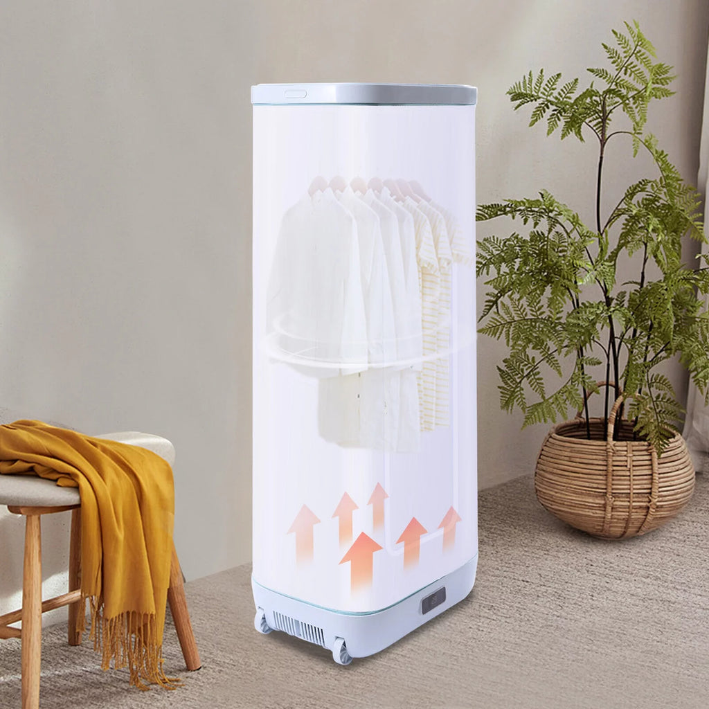 Portable White Compact Electric Clothes Dryer 330L Y849