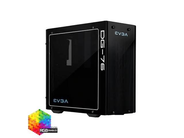 Matte Black Mid-Tower Case Y37746