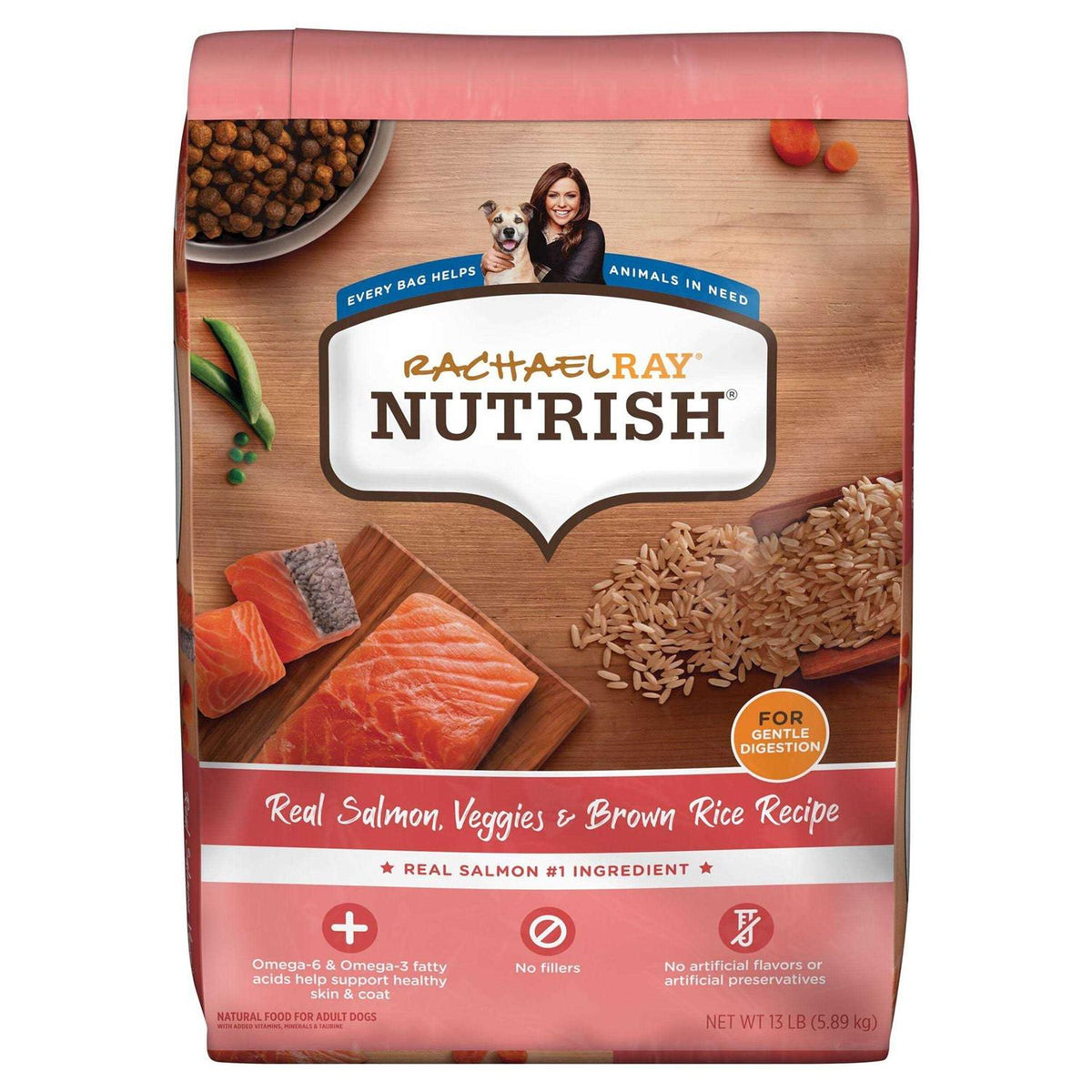 Salmon Veggies & Brown Recipe Dry Dog Food G33965