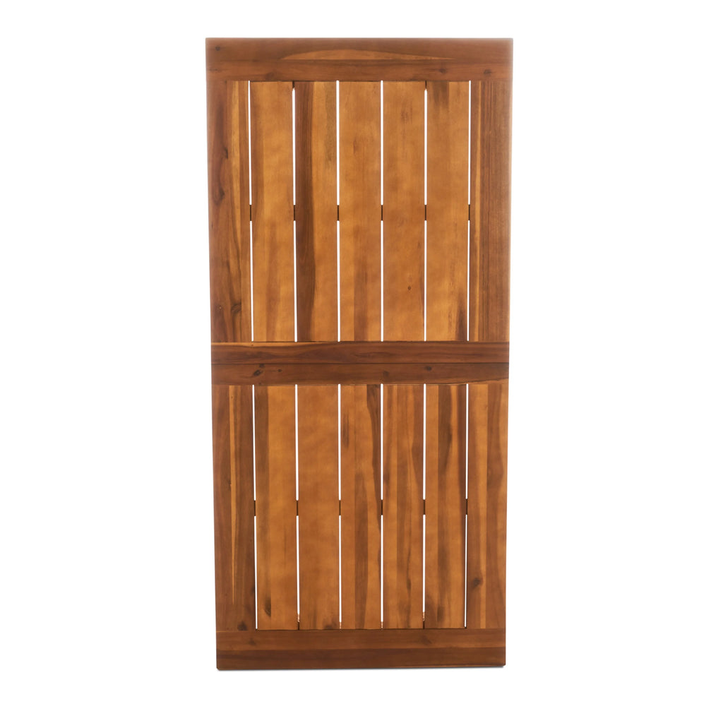Acacia Wood 7 Piece Dining Set M600
