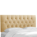 Twin Tufted Velvet Headboard L80627