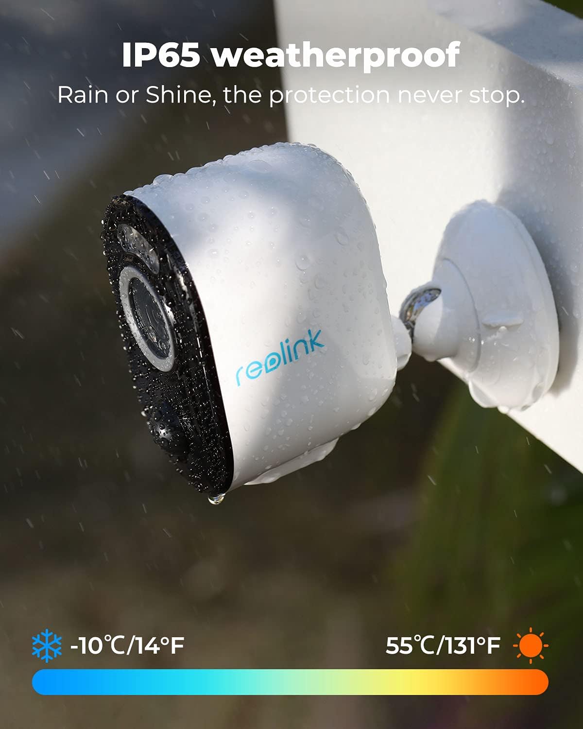 Outdoor Security Camera 4MP Dual Band WiFi Solar Battery Powered M145456
