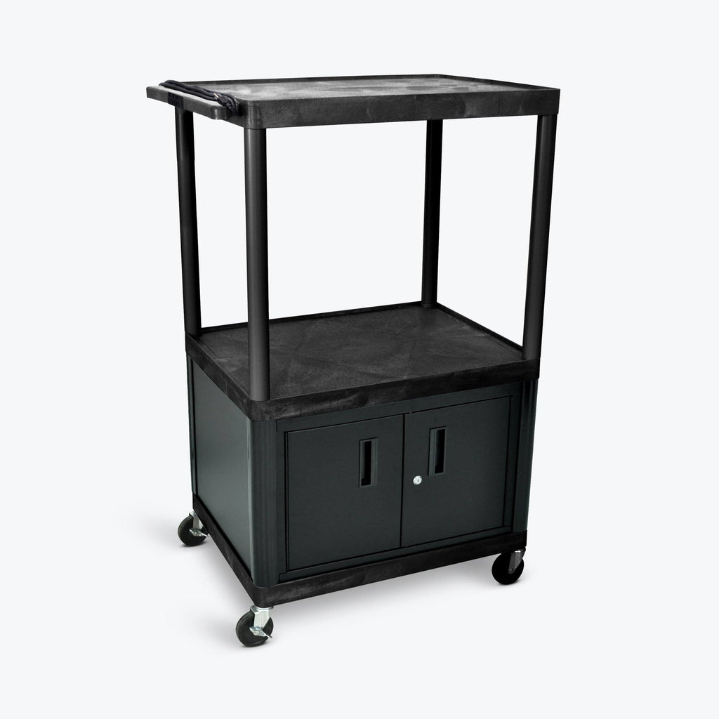 Cart with 3 Shelf Presentation and Cabinet C875