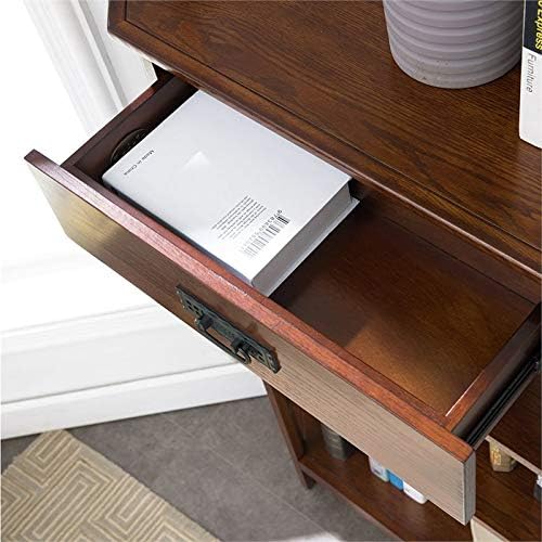 Mission Oak 3 Shelf Corner Bookcase R62081