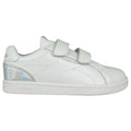 White Silver Velcro Casual Trainers H82503