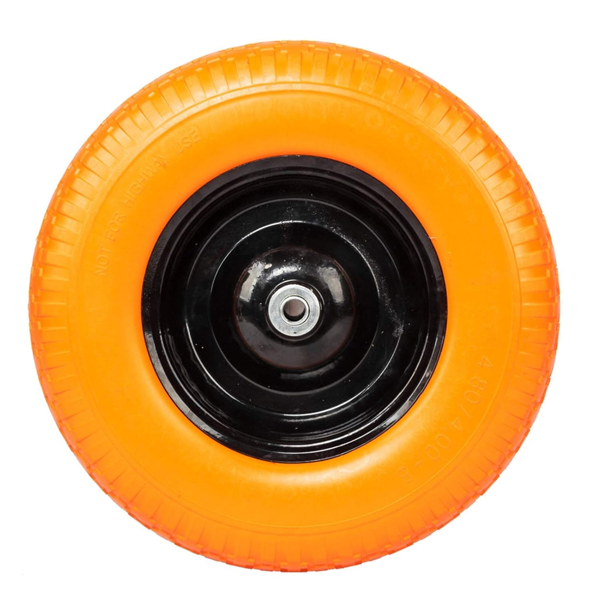 14.2" PU Solid Foaming Wheel Black Pack of 2 L8244