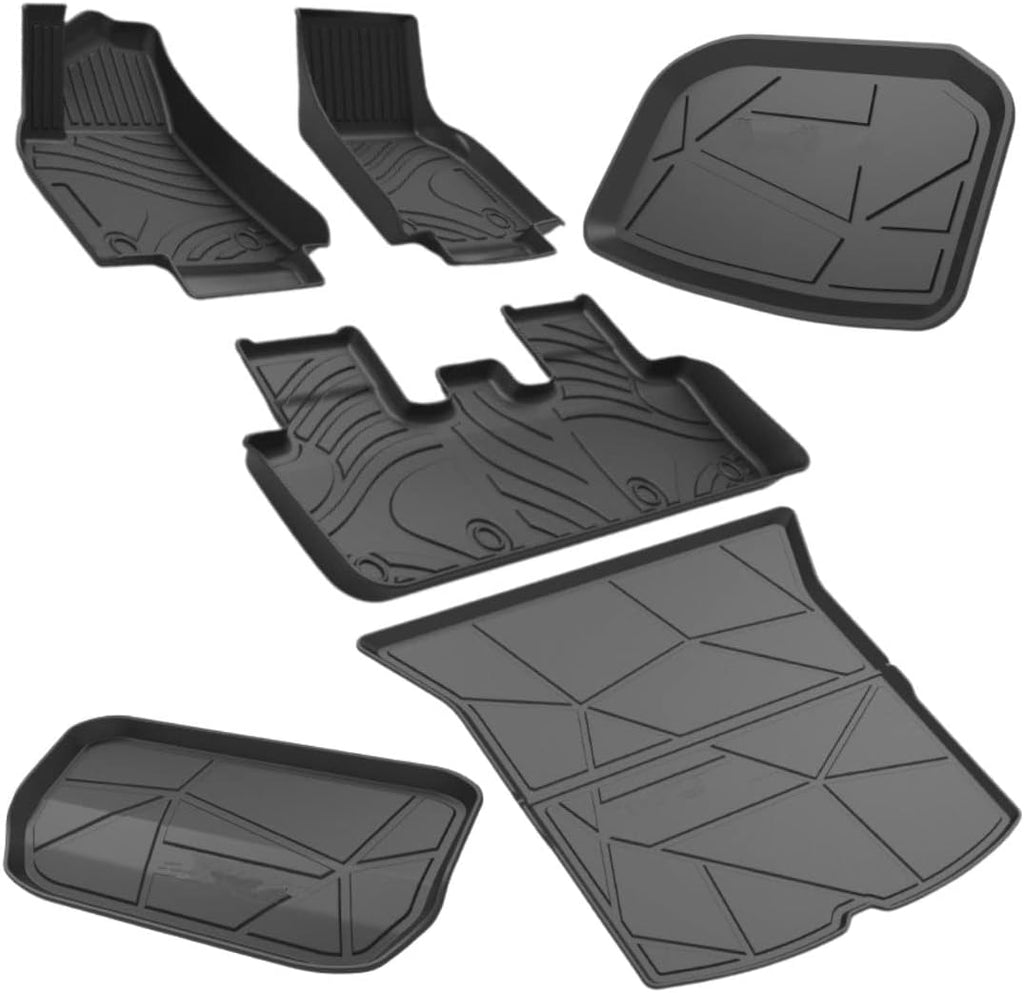 All Weather TPE Car Floor Mats Cargo Trunk Mat R77097