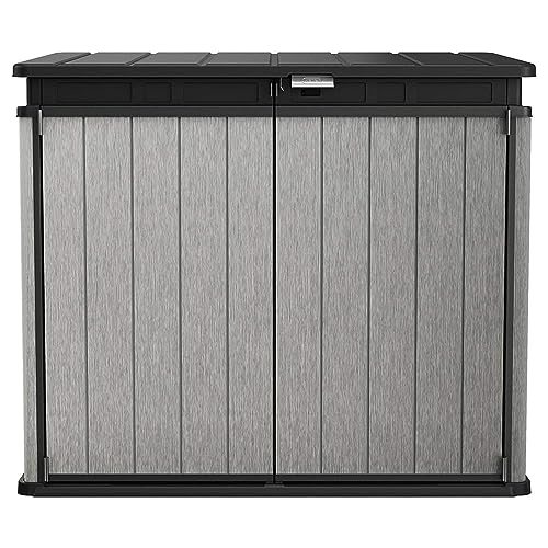 Gray 4.6 x 2.7 Ft Outdoor Storage Box N280919