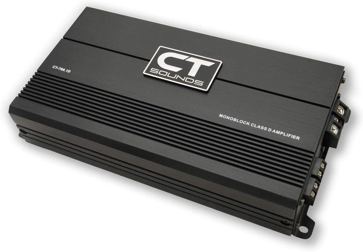 Compact Class D Monoblock Car Audio Amplifier U513